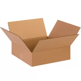 13 x 13 x 4 Flat Corrugated Boxes