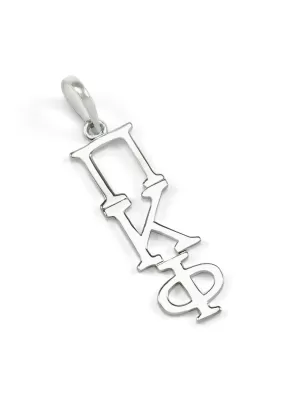 14k White Gold Pi Kappa Phi Lavaliere