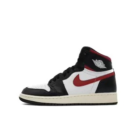 AIR JORDAN 1 GS (YOUTH) BLACK GYM RED 2019