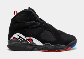 Air Jordan 8 Retro Playoffs Grade School Lifestyle Shoes (Black)