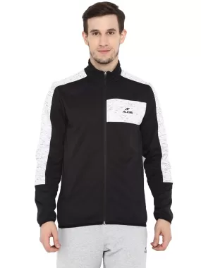 Alcis Men Black Solid Sporty Jacket