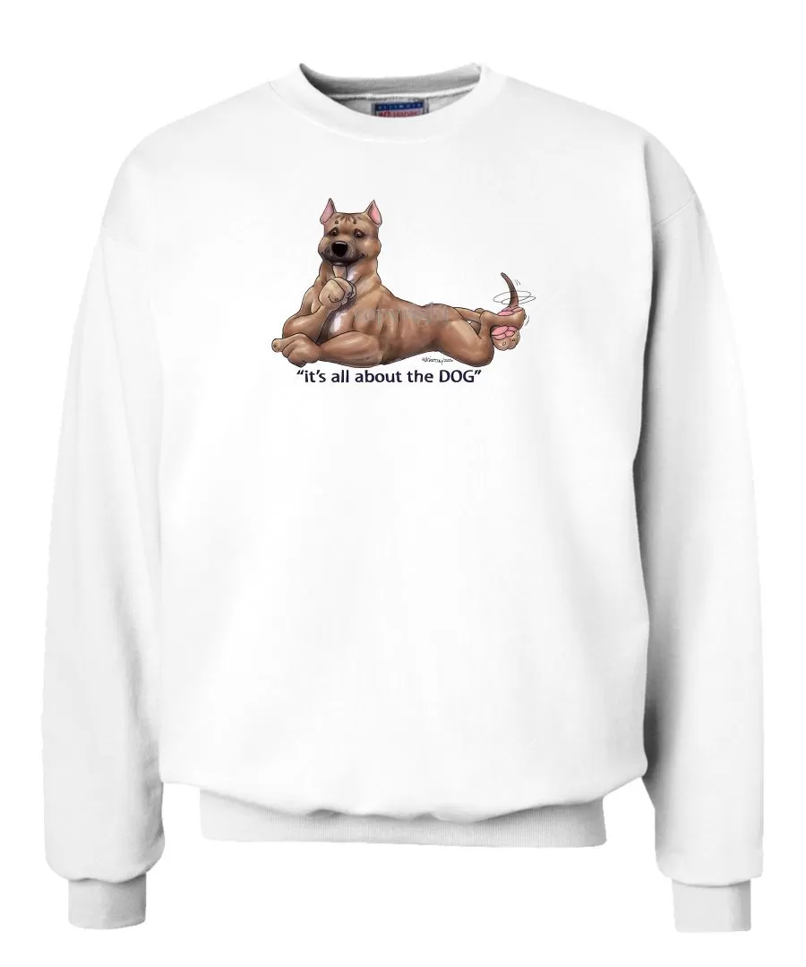 American Staffordshire Terrier - All About The Dog - Sweatshirt