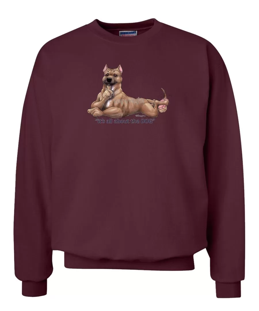 American Staffordshire Terrier - All About The Dog - Sweatshirt