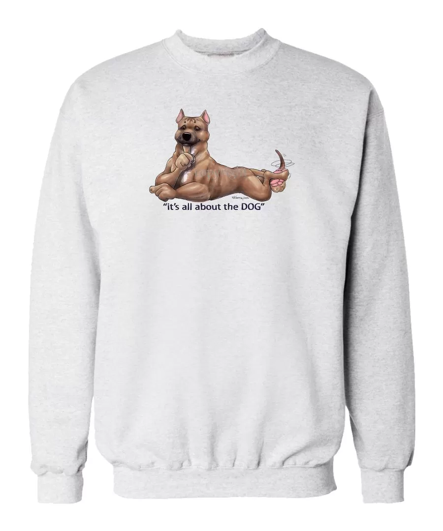 American Staffordshire Terrier - All About The Dog - Sweatshirt