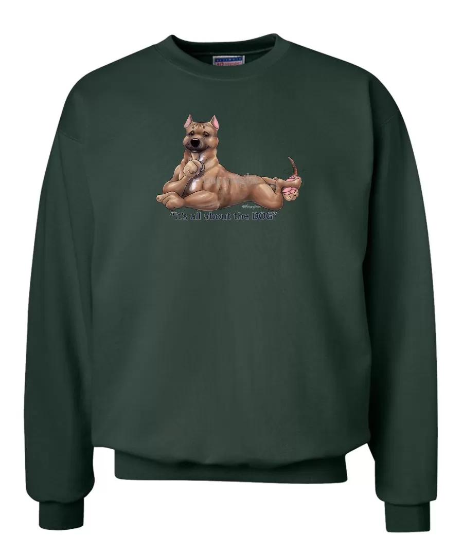 American Staffordshire Terrier - All About The Dog - Sweatshirt