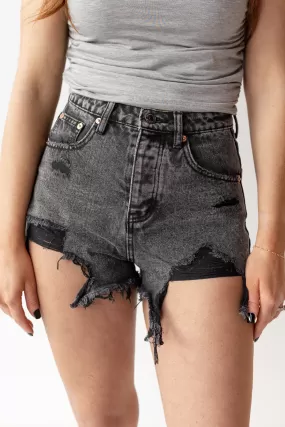 arya denim shorts