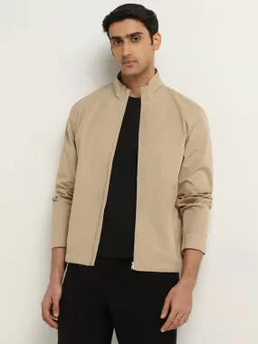 Ascot Beige Relaxed-Fit Jacket