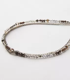 Beaded Multistrand Necklace