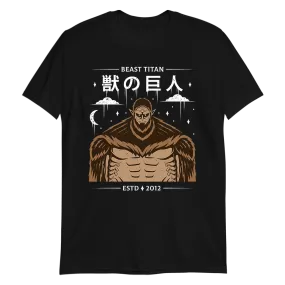 Beast Titan Shirt Attack On Tian