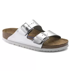 Birkenstock Arizona Soft Footbed - Silver