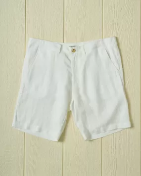 Camden Short in White Linen