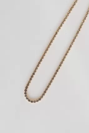 Cassidy Gold Rhinestone Necklace