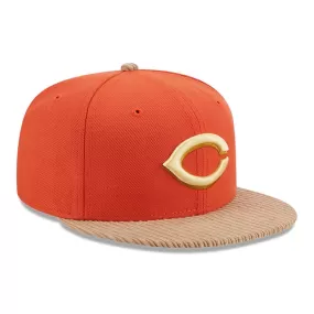 Cincinnati Reds MLB Autumn Wheat Dark Orange 9FIFTY Snapback Cap