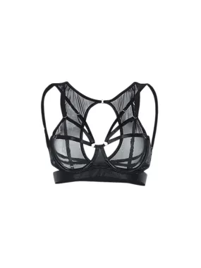 Claudia Bra Strappy Top Black