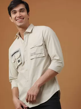 Etls/72 Cargo Beige Shirt