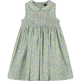 Girls Smocked Dress - Yadira