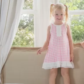 Gown with Bloomers - Pink Gingham