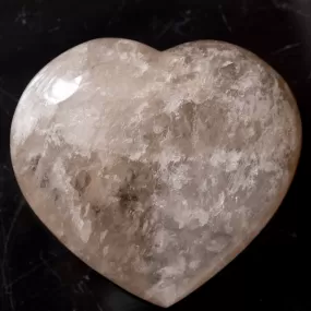 Grande Smokey Quartz Heart