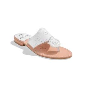 Jack Rogers Flat Sandal White