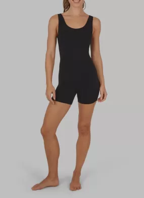 Lux Girl Action Black Romper