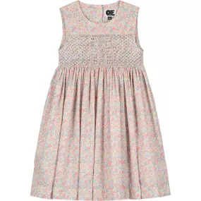 Made with Liberty fabric: Girls Dress - Lake