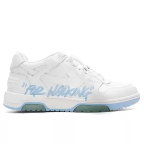 Out of Office "For Walking" - White/Light Blue