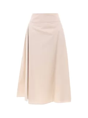 'S Max Mara Flared Midi Skirt