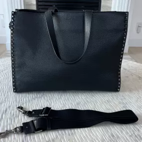 Valentino Garvani So Black Tote Bag